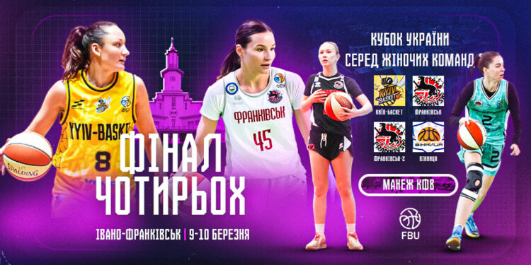 Купуйте квитки на Фінал чотирьох жіночого Кубка України – Федерація баскетболу України