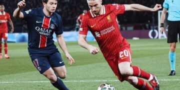 «Ливерпуль» вырвал минимальную победу над «ПСЖ» в первом матче 1/8 финала ЛЧ