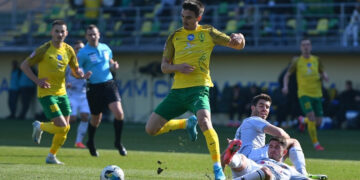 «Лівий Берег» із фантастичним голом з центра поля здобув другу в сезоні перемогу над «Вересом»