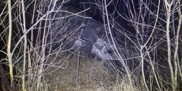 На Звенигородщині водій з’їхав у кювет та перекинувся (ФОТО)