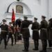 Президентська бригада освятила свій мотиваційний прапор на батьківщині Богдана Хмельницького в Суботові  — Новини Черкащіни