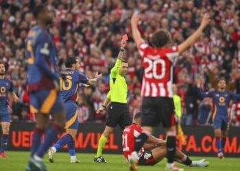 «Рома» вылетела из Лиги Европы, проиграв «Атлетику» (Бильбао) в ответном матче 1/8 финала