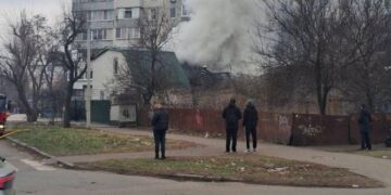 У Черкасах горів приватний будинок — Новини Черкащіни