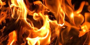 У Черкаському районі через пожежу сухої рослинності горів будинок та теплиця