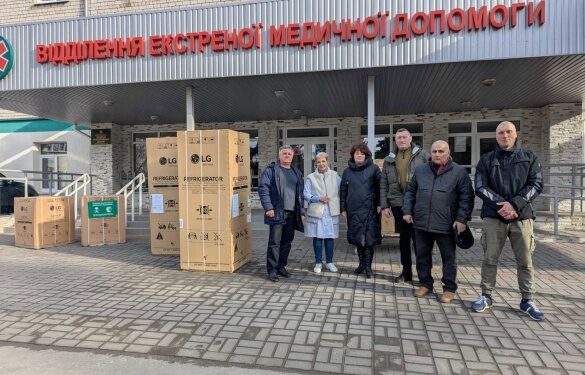 У Каневі медзаклади отримали потужне обладнання та побутову техніку