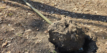 У міському парку Снятина невідомі розбили вуличні ліхтарі (ФОТО)