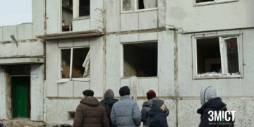 У Полтаві завершують обстеження будинків, пошкоджених ракетою