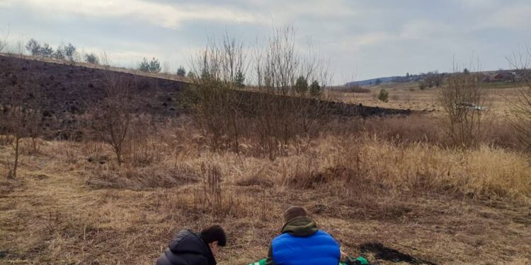 У Рівненському районі під час пожежі в сухостої згорів чоловік