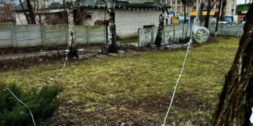 У Шепетівці невідомі зловмисники зруйнували «Літній простір» —Хмельнитчина