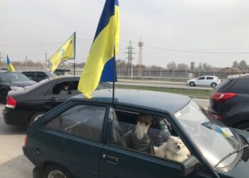 У Запоріжжі відбувся автопробіг на підтримку військовополонених – до нього долучилися Герої, які вже повернулися додому в результаті обмінів | Новости Запорожья