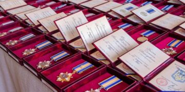 Військових із Канівщини посмертно відзначили державними нагородами 