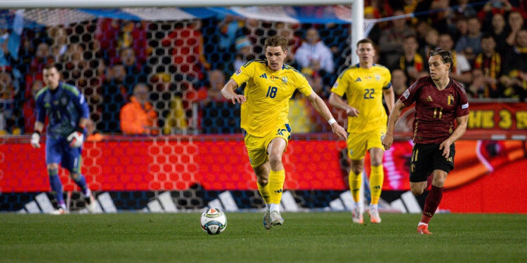 Збірна України ще на один цикл Ліги Націй УЄФА залишиться у Дивізіоні B