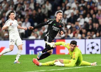 «Арсенал» повторно выиграл у «Реала» и прошел в ½ финала Лиги чемпионов