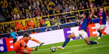 «Барселона» с поражением от «Боруссии Дортмунд» выходит в ½ финала Лиги чемпионов