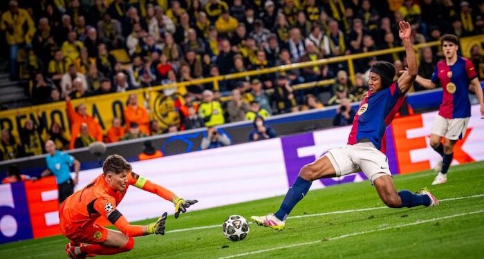 «Барселона» с поражением от «Боруссии Дортмунд» выходит в ½ финала Лиги чемпионов