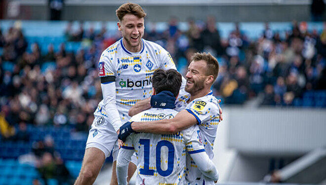 Киевское «Динамо» в меньшинстве нанесло поражение «Кривбассу» в 24 туре УПЛ