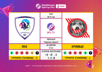 Матч 26-го туру VBET Української Прем’єр-Ліги ЛНЗ — «Кривбас»: статистичне прев’ю