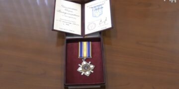 На Черкащині загиблого воїна нагородили орденом