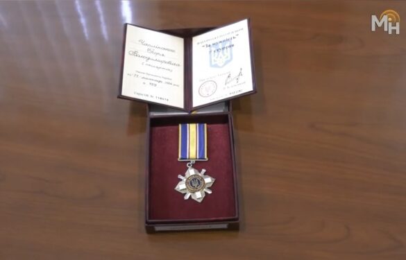 На Черкащині загиблого воїна нагородили орденом