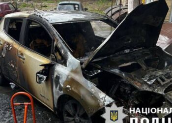 На місці підпалу авто у Києві затримали чоловіка – RegioNews.ua