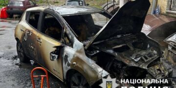 На місці підпалу авто у Києві затримали чоловіка – RegioNews.ua