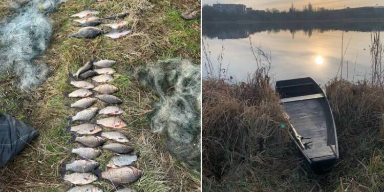 На Шепетівщині попри нерестову заборону чоловік наловив риби на 153 тис грн —Хмельнитчина