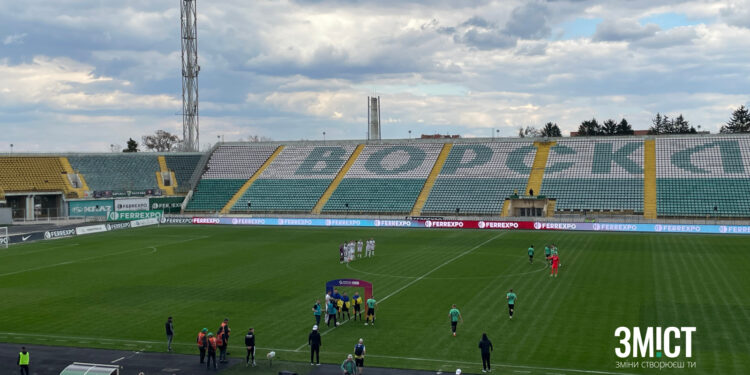 На стадіоні в Полтаві «Зоря» зіграла проти «Ворскли» – ПОЛТАВА СЬОГОДНІ