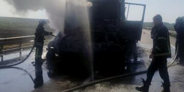 На Уманщині у ДТП, під час якої горіла вантажівка, загинула людина