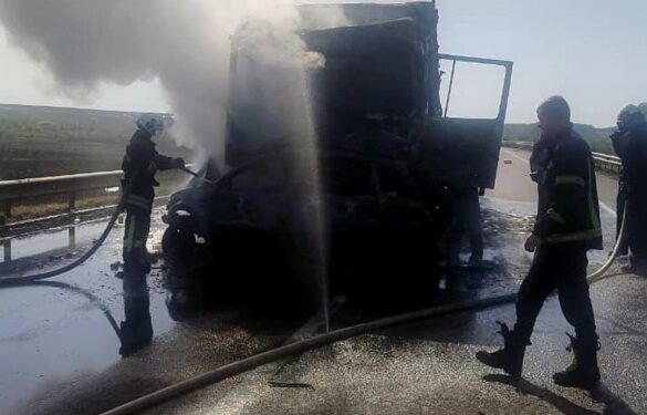 На Уманщині у ДТП, під час якої горіла вантажівка, загинула людина