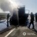 На Уманщині у ДТП, під час якої горіла вантажівка, загинула людина