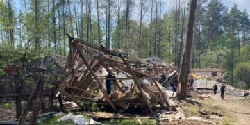 Оцінка шкоди довкіллю через ворожу атаку крилатими ракетами у передмісті Житомира 24 квітня | Журнал Житомира