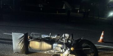 У Черкаському районі мотоцикліст збив жінку, після чого вона померла в лікарні