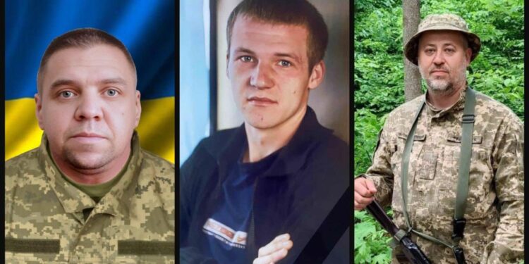 У Рівному попрощаються одразу з трьома захисниками, чиє життя забрала російсько-українська війна