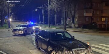 У Рівному в ДТП потрапили автівки, один водій якої був з ознаками наркотичного сп’яніння, а інший – алкогольного