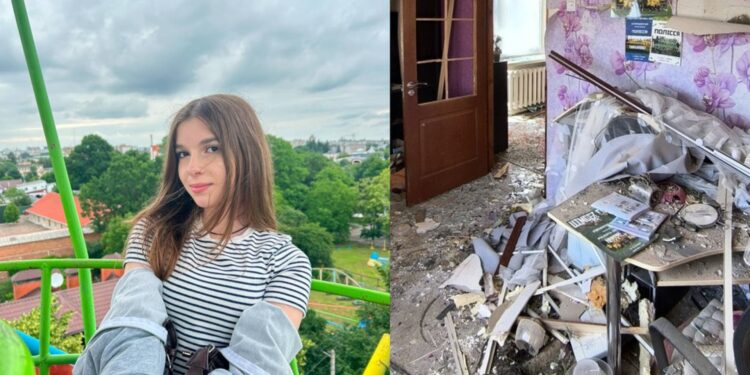 Врятувати око 13-річній Каріні: дівчинка була в кімнаті, куди прилетів шахед в Озерному. Збір грошей | Журнал Житомира