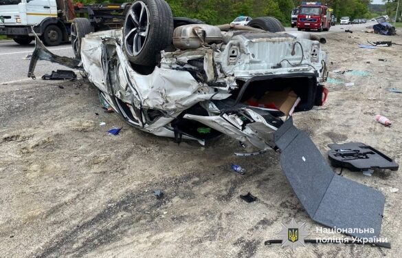 Автотроща на Черкащині: постраждали троє осіб (ФОТО)