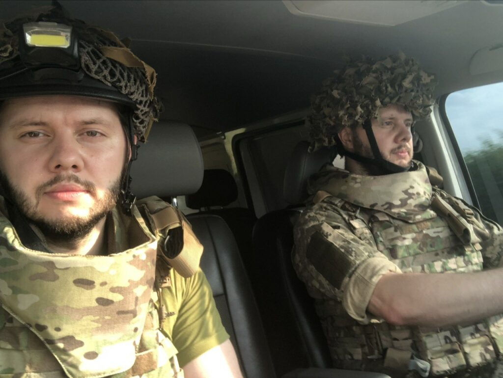Ігор Рева з братом