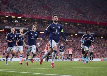 «Манчестер Юнайтед» разгромил в гостях «Атлетик» (Бильбао) в первом матче 1/2 финала Лиги Европы