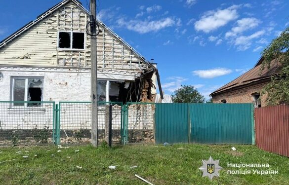 На Черкащині фіксують наслідки дронової атаки (ФОТО)