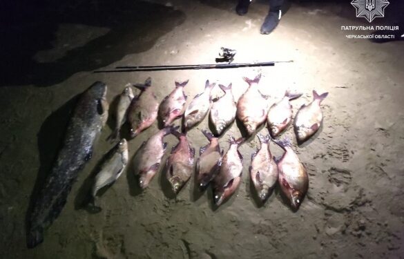На Черкащині водний патруль виявив браконьєра, який незаконно виловлював рибу