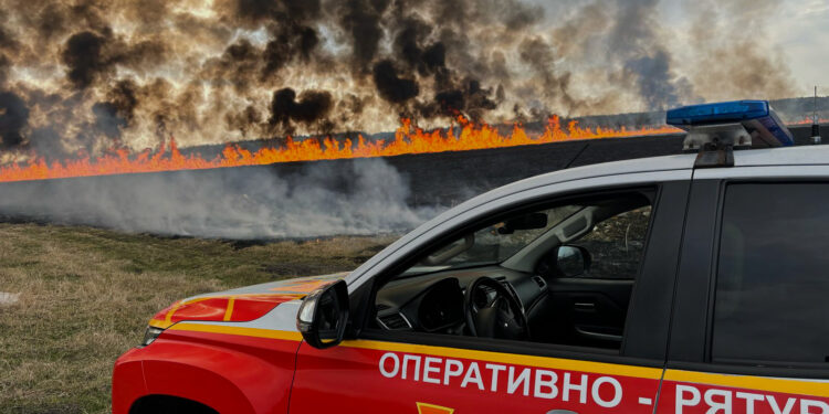 Надзвичайну пожежну небезпеку оголосили на Полтавщині