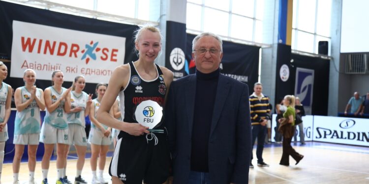 Оксана Моллова – MVP сезону жіночої Суперліги – Федерація баскетболу України