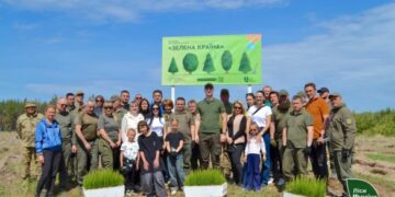 У Черкащині висадили ліс на честь загиблих захисників України