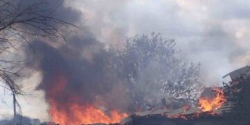 У Черкаському районі зайнялися житловий будинок, прибудова та гараж