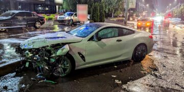 У Рівному в районі автовокзалу зіткнулися три автомобілі: один з водіїв у лікарні