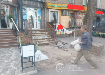 У Запоріжжі підприємець засмітив територію будівельними матеріалами – подробиці | Новости Запорожья