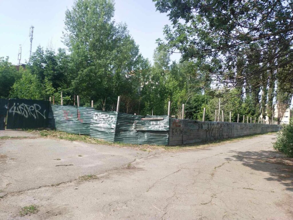 Закинутий «Алмаз» обростає чагарниками
