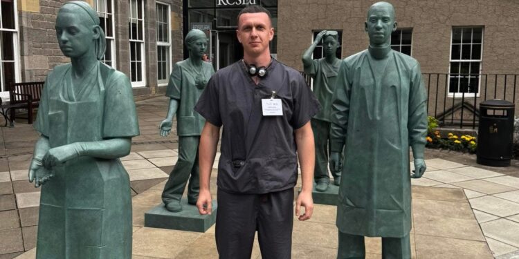 Дмитро Усков навчався бойової хірургії для Полтави – ПОЛТАВА СЬОГОДНІ