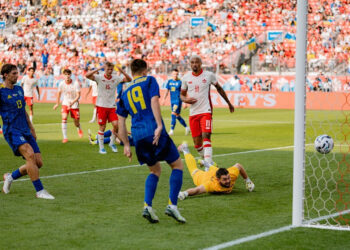 Футболісти національної збірної України у Торонто відзначилися низкою ювілейних голів