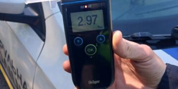 На Львівщині патрульні зупинили п’яного водія маршрутки